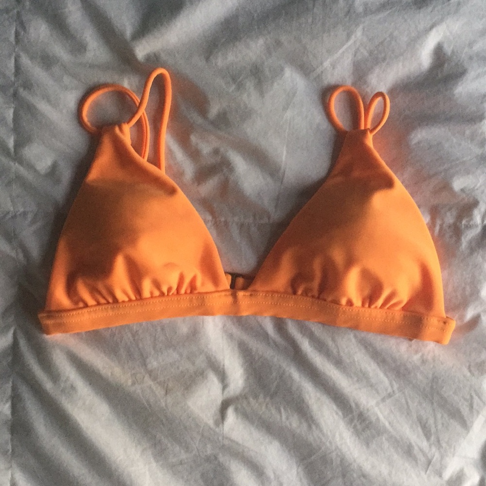 Vic Sophia M Orange Bikini Top